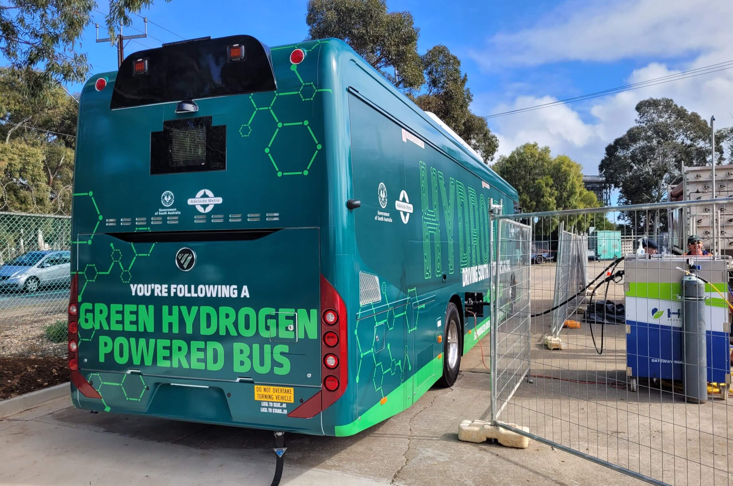 Hydrogen bus refuelling South Australia - Image 1